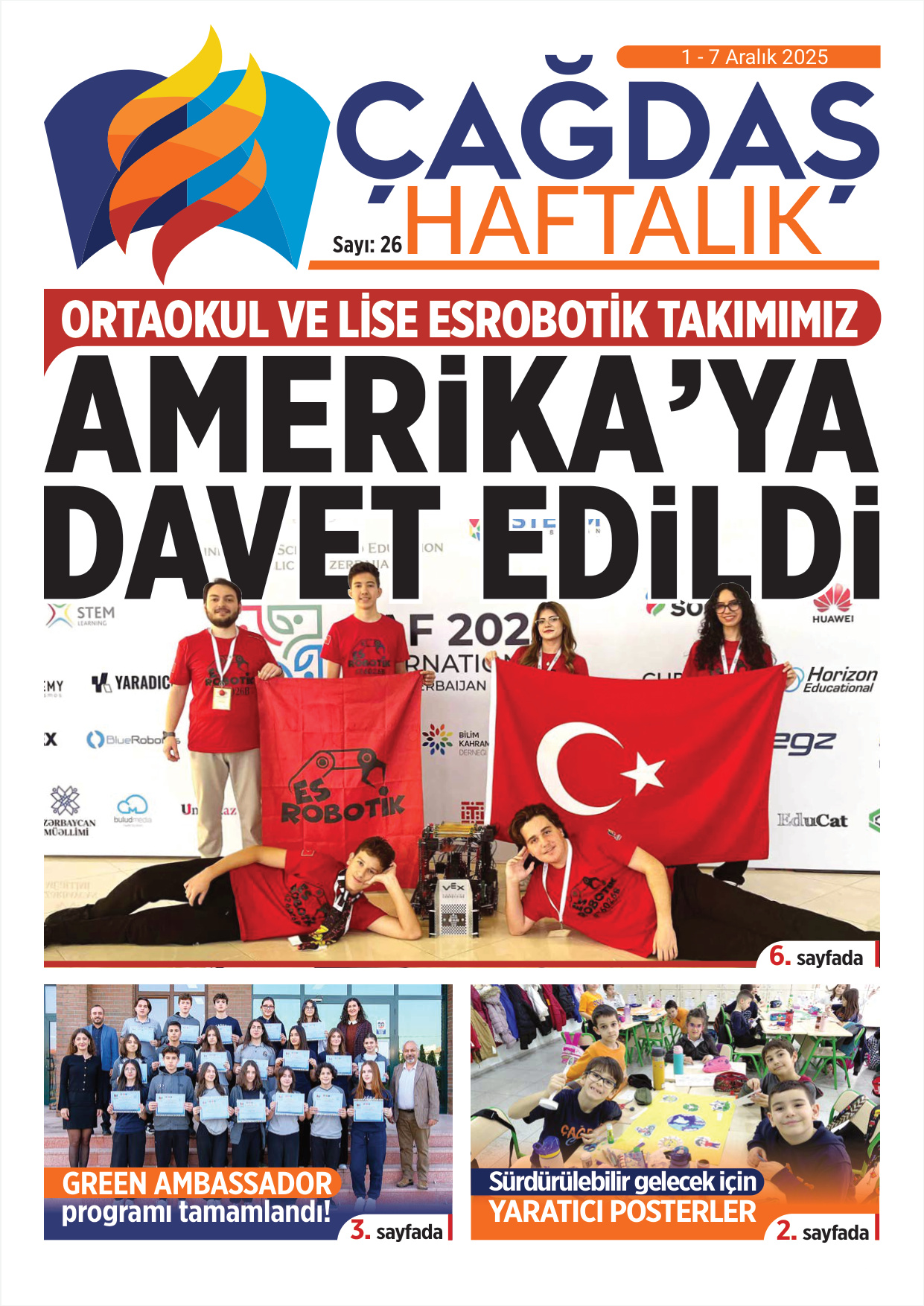 Çağdaş Haftalık Bülten - Sayı 26