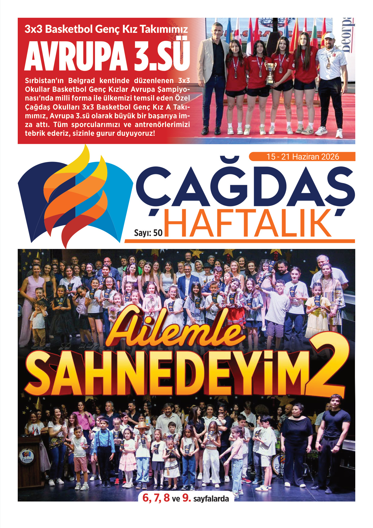 Çağdaş Haftalık Bülten - Sayı 50