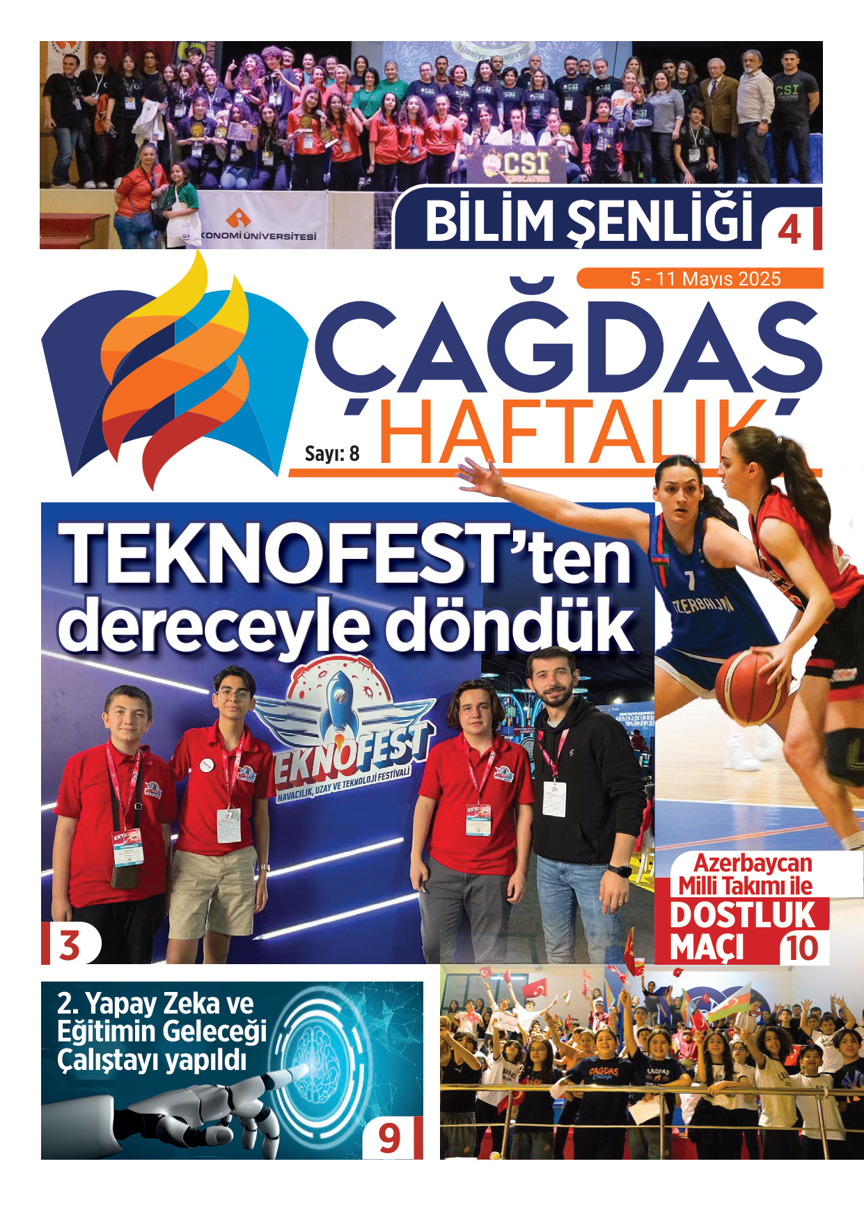 Çağdaş Haftalık Bülten - Sayı 8