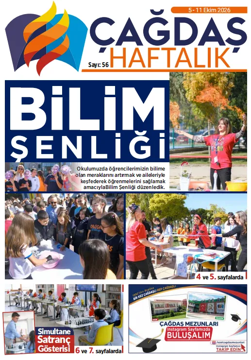Çağdaş Haftalık Bülten - Sayı 56