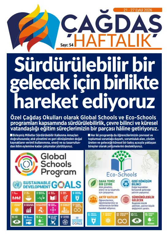 Çağdaş Haftalık Bülten - Sayı 54