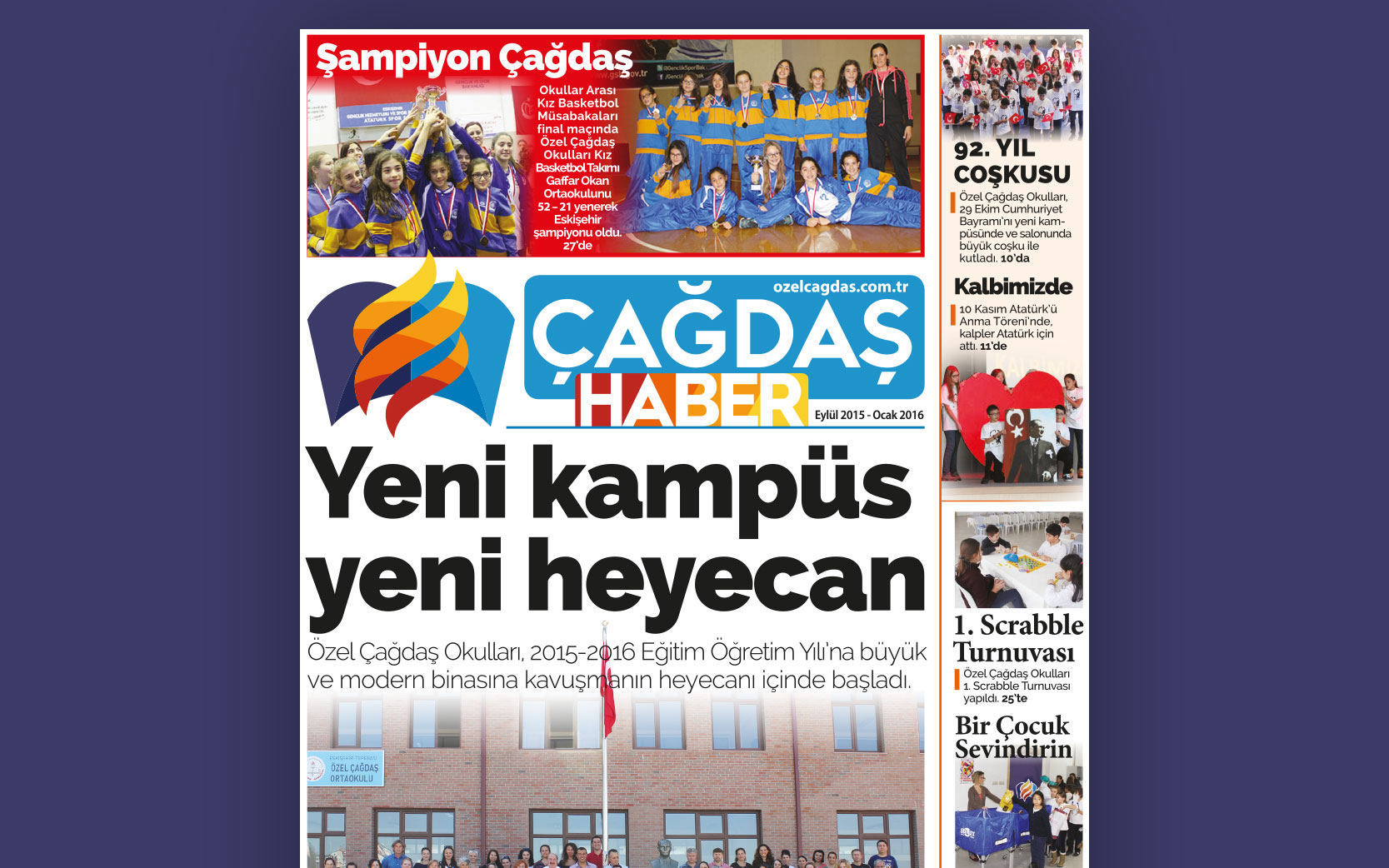 Çağdaş Gazete - Sayı 1