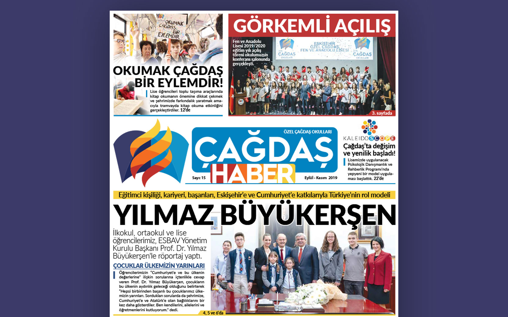 Çağdaş Gazete - Sayı 15