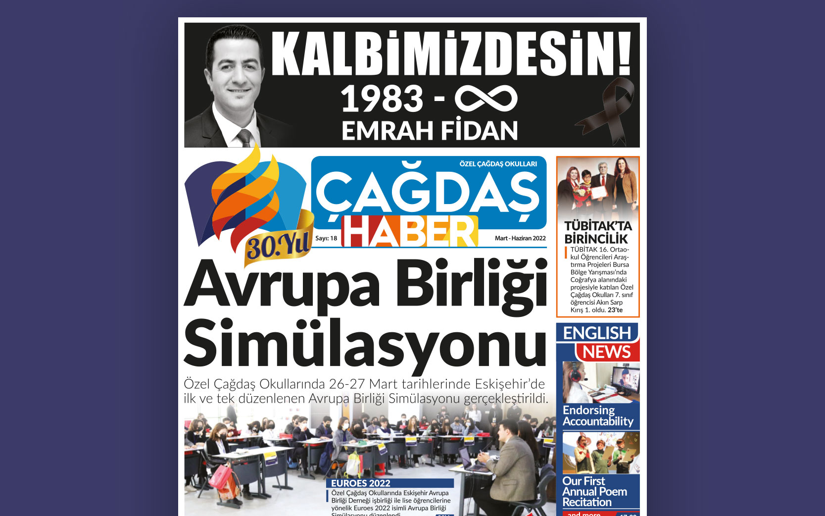 Çağdaş Gazete - Sayı 18