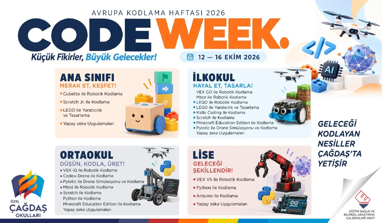 CODE WEEK HAFTASI BAŞLIYOR