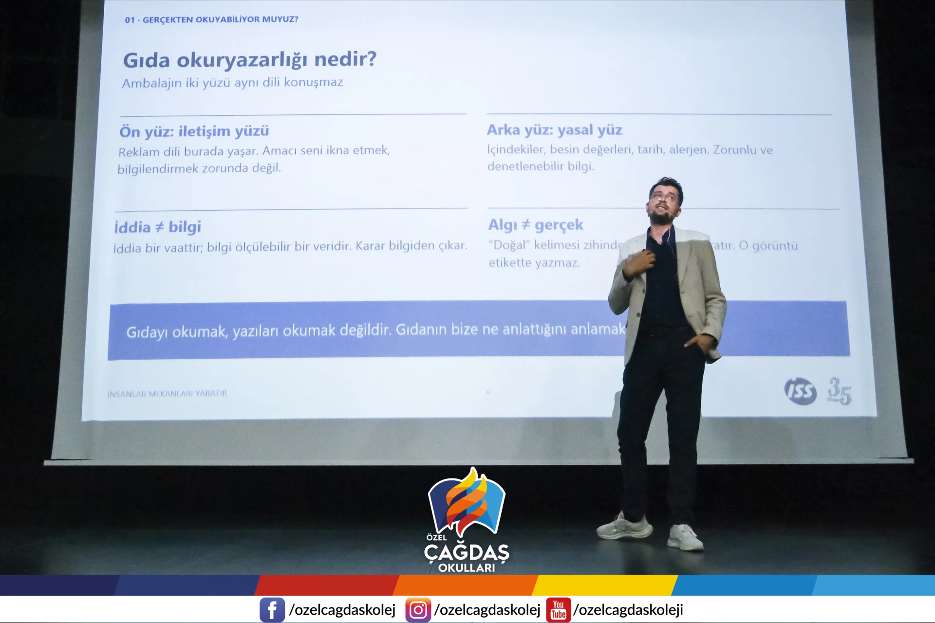 ÖĞRENCİLERİMİZE GIDAYI OKUMAK EĞİTİMİ VERİLDİ