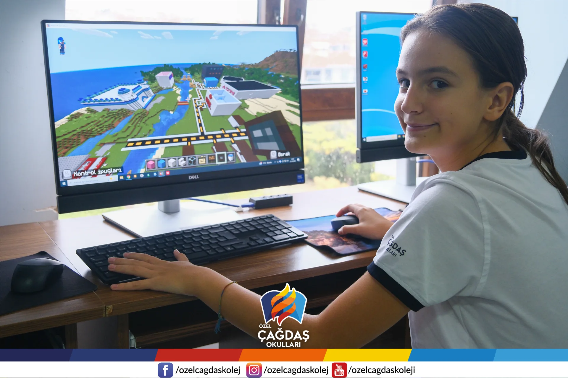 ORTAOKUL ROBOTİK DERSLERİMİZLE CODEWEEK’TE TEKNOLOJİYLE ÜRETİM!