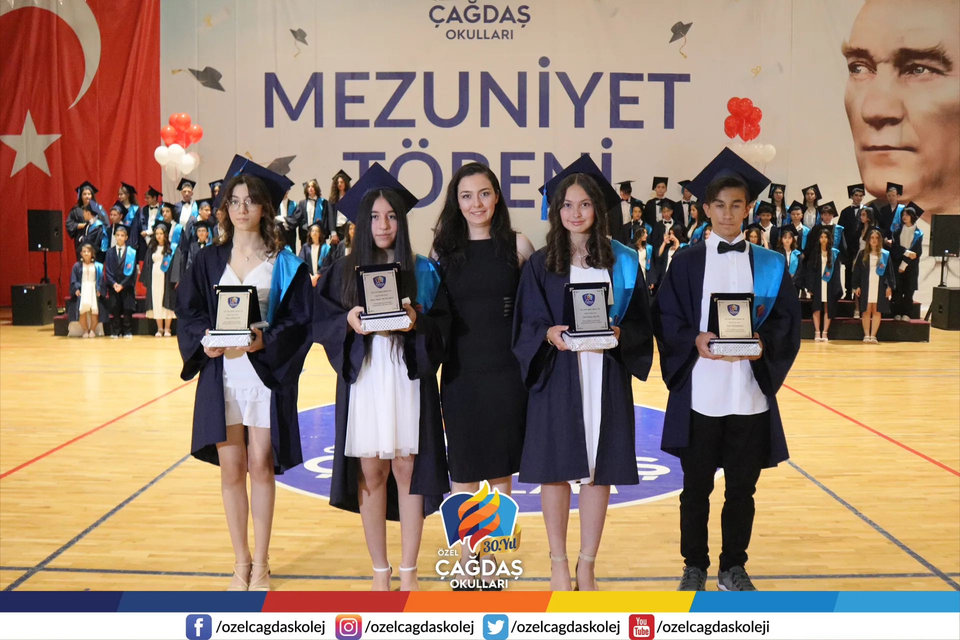 8. SINIFLAR LİSEYE GEÇİŞ TÖRENİ YAPILDI