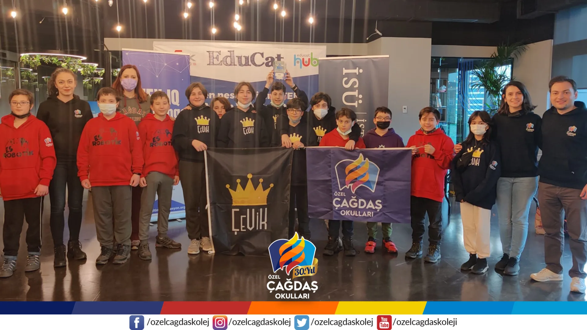 ORTAOKUL ROBOTİK TAKIMIMIZ AMERİKA’DA YAPILACAK “VEX ROBOTICS WORLD CHAMPIONSHIP”TE ÜLKEMİZİ TEMSİL EDECEK!
