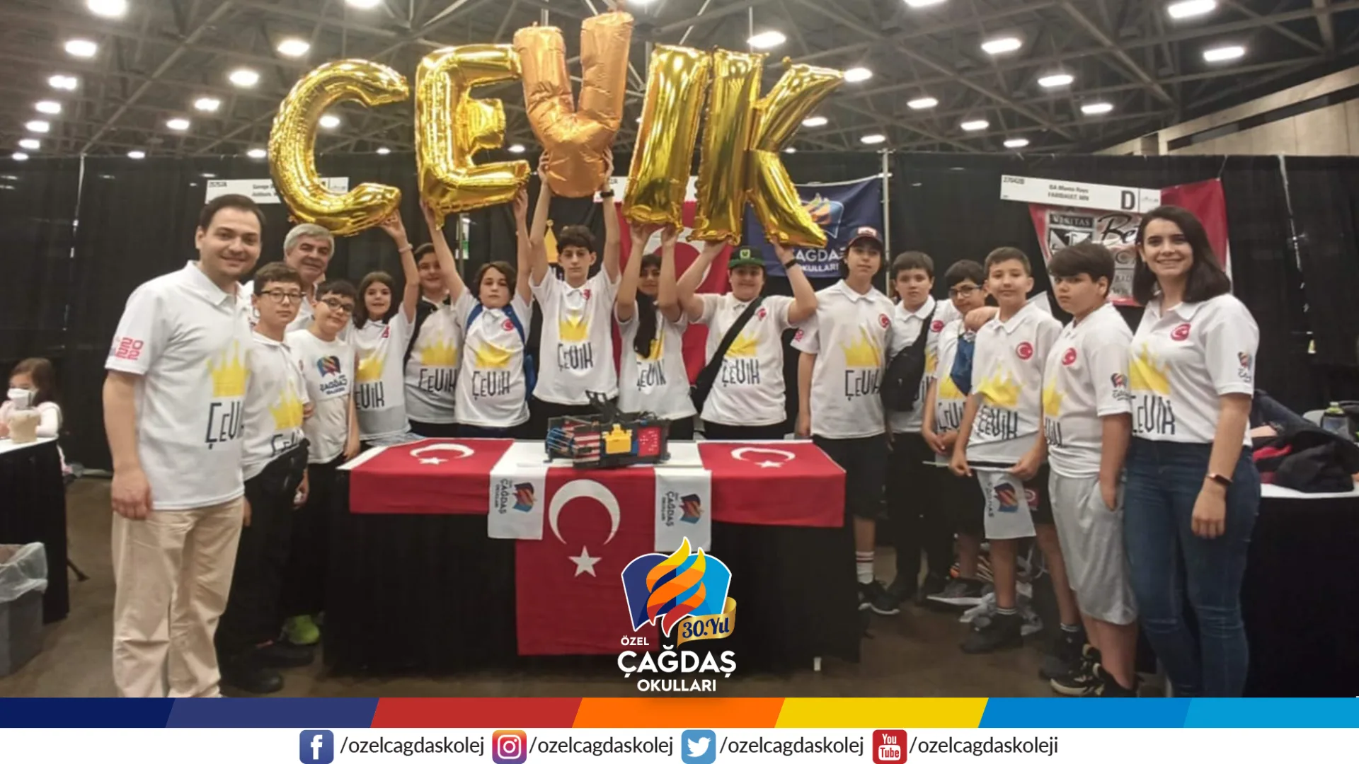 TÜRKİYE ŞAMPİYONU ROBOTİK TAKIMIMIZ VEX ROBOTICS WORLD CHAMPIONSHIP'TE