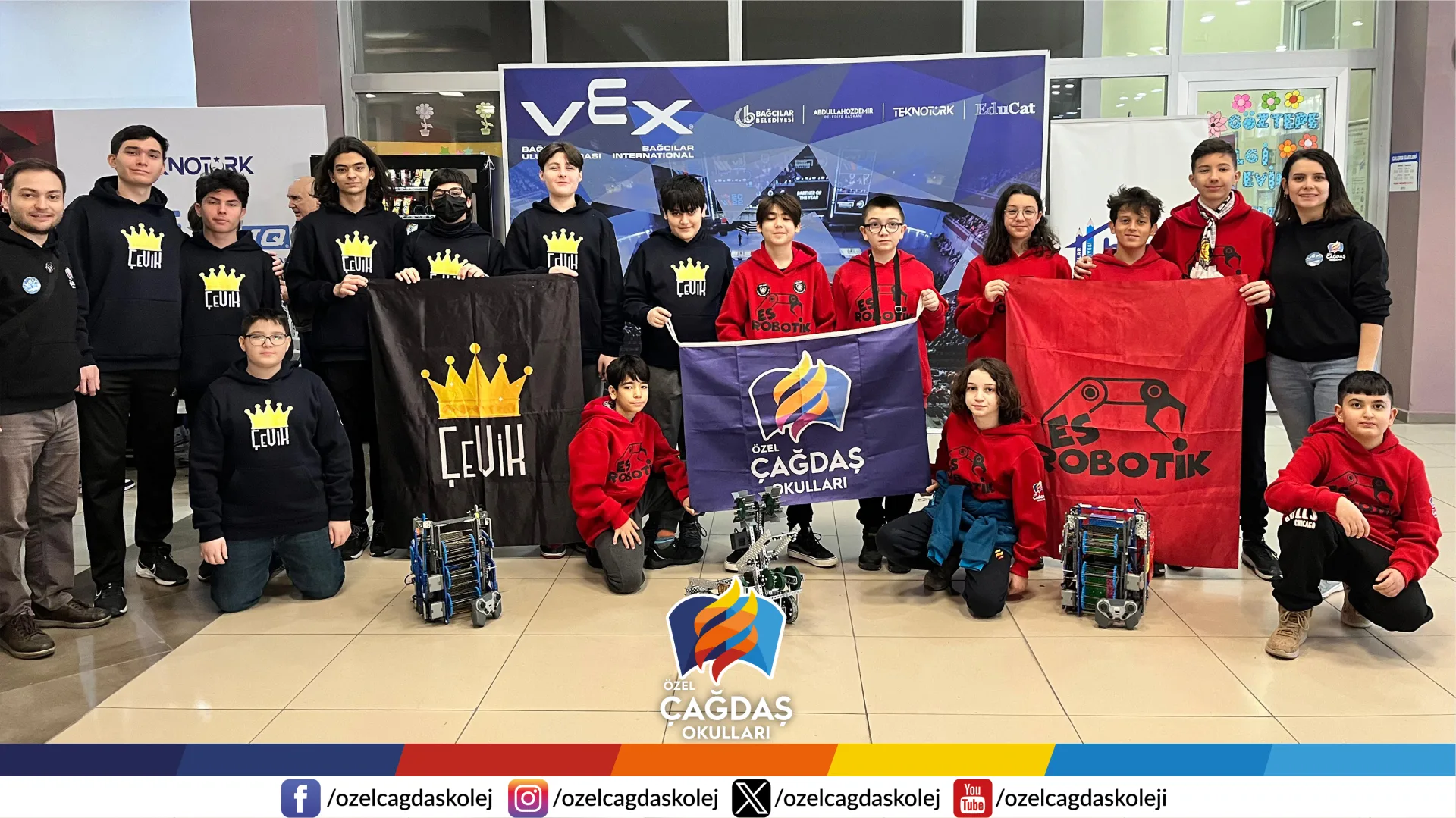 ROBOTİK TAKIMLARIMIZA AMERİKA’DAN DAVET