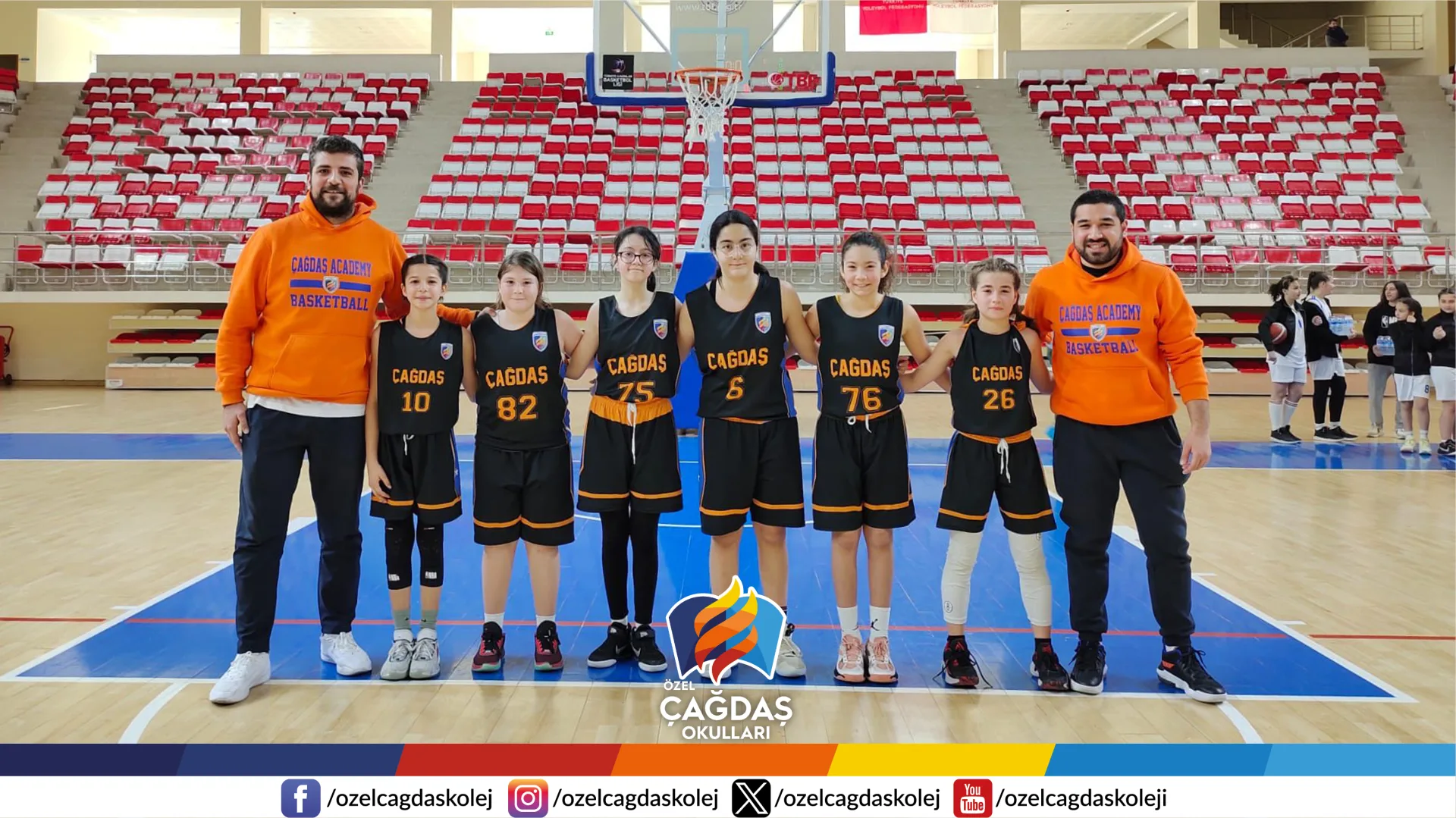 KÜÇÜK KIZ BASKETBOL TAKIMIMIZ FİNALDE!