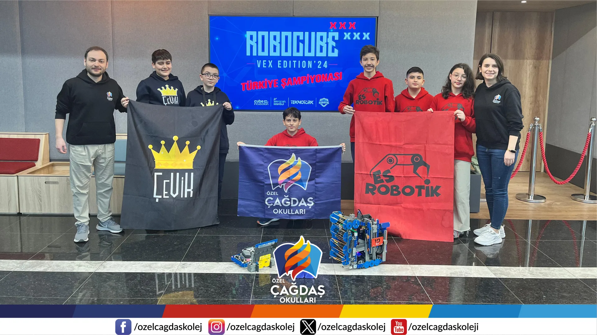 VEX IQ CHALLENGE ROBOTICS TÜRKİYE ULUSAL FİNALLERİ'NE KATILDIK!